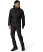 Men's Rab Microlight Alpine Down Hooded Jacket - Black