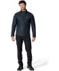 Men's Rab Microlight Down Jacket - Galaxy Blue