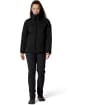 Women's Rab Microlight Shield Waterproof Down Jacket - Black