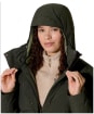 Women's Rab Valiance Waterproof Down Parka - Dark Army