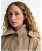  Women's Barbour Harleigh Waterproof Jacket - Light Trench / Birchwood
