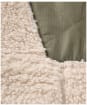 Women's Passenger Clothing Beaumont Recycled Sherpa Hooded Fleece 2.0 - Vintage White