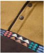 Men's Passenger Clothing Woodlander Recycled Polar Fleece - Caramel / Espresso