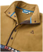 Men's Passenger Clothing Woodlander Recycled Polar Fleece - Caramel / Espresso