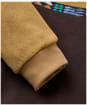 Men's Passenger Clothing Woodlander Recycled Polar Fleece - Caramel / Espresso