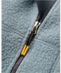 Women's Passenger Clothing Home Full Zip Recycled Hooded Sherpa Fleece - Stormy Blue