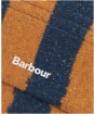 Men’s Barbour Houghton Stripe Socks - Military Brown