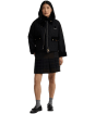 Women's Barbour Icons Quilted Spey Waxed Jacket - Black