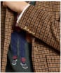  Women's Joules Albury Herringbone Jersey Blazer - Check