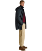  Men's Joules Clarendon Waterproof Longline Car Coat - Navy