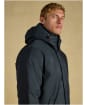  Men's Joules Clarendon Waterproof Longline Car Coat - Navy