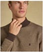 Men's Joules Highland Roll Neck Jumper - Brown