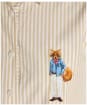 Women's Joules Classic Poplin Jonty Shirt - Tan / White
