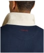  Men's Joules French Rib Rugby Shirt - Green / Navy