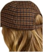  Women's Joules Perry Tweed Cap - Neutral Houndstooth Jersey