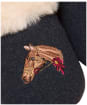 Women's Joules Slippet Luxe - Navy Horse