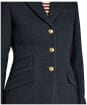 Women's Joules Canterly Tweed Hacking Jacket - Navy Herringbone