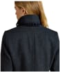 Women's Joules Canterly Tweed Hacking Jacket - Navy Herringbone