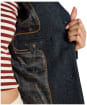 Women's Joules Canterly Tweed Hacking Jacket - Navy Herringbone