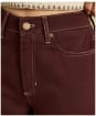 Women's Joules High Rise Wide Leg Jeans - Chocolate Brown