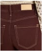 Women's Joules High Rise Wide Leg Jeans - Chocolate Brown