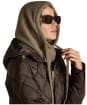 Women's Joules Knitted Hood - Mocha Brown