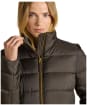  Women's Joules Paddock Showerproof Jacket - Brown