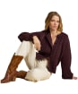 Women's Joules Rafferty Cardigan - Wine
