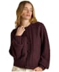 Women's Joules Rafferty Cardigan - Wine