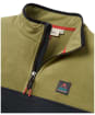 Men's Passenger Clothing Set Off Recycled Polar 1/4 Zip Fleece 2.0 - Khaki