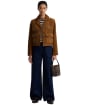 Women's Barbour Emmy Casual Jacket - Tan / Shadow Classic