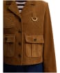 Women's Barbour Emmy Casual Jacket - Tan / Shadow Classic