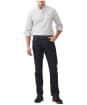 Men's Rodd & Gunn Gunn Oxford Stripe Sports Fit Shirt - French Navy