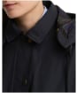 Women's Barbour Border Waterproof Jacket - Black / Classic Tartan