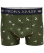 Men's Joules Crown Joules Boxer Shorts - 2 Pack - Green / Grey