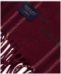 Men's Joules Langtree Checked Scarf - Red