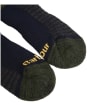  Men's Barbour Active Wellington Boot Sock - Navy / Olive