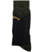  Men's Barbour Active Wellington Boot Sock - Navy / Olive