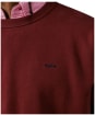 Men's Aubin Brandon Crew Neck Sweater - Oxblood