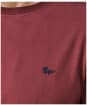 Men's Aubin Organic Cotton T-Shirt - Oxblood