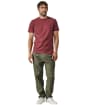 Men's Aubin Organic Cotton T-Shirt - Oxblood
