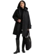 Women's Barbour Harleigh Waterproof Jacket - Black / Shadow Classic