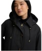Women's Barbour Harleigh Waterproof Jacket - Black / Shadow Classic