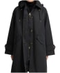 Women's Barbour Harleigh Waterproof Jacket - Black / Shadow Classic