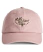 R.M. Williams Script Longhorn Baseball Cap - Mauve