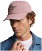 R.M. Williams Script Longhorn Baseball Cap - Mauve