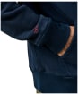 Men's Aubin Heslam Waffle Lined Hoodie - Navy
