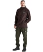 Men's Ridgeline Cambrian Waterproof Smock With Zip - Deep Bark