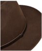 Women's Joules Grove Wool Fedora - Chocolate Brown