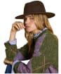 Women's Joules Grove Wool Fedora - Chocolate Brown